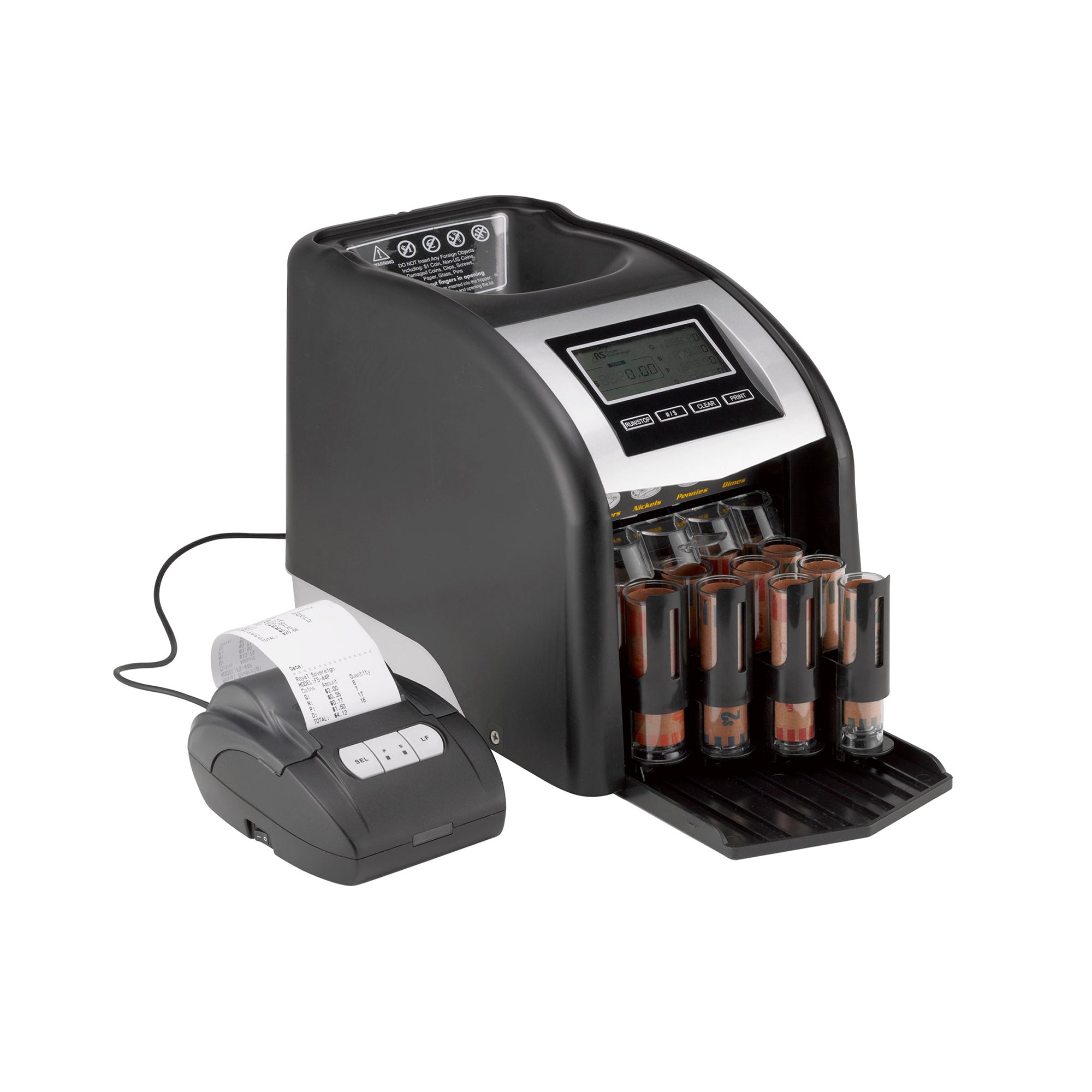 FS-44N, Coin Counter with Value Display, Four Row