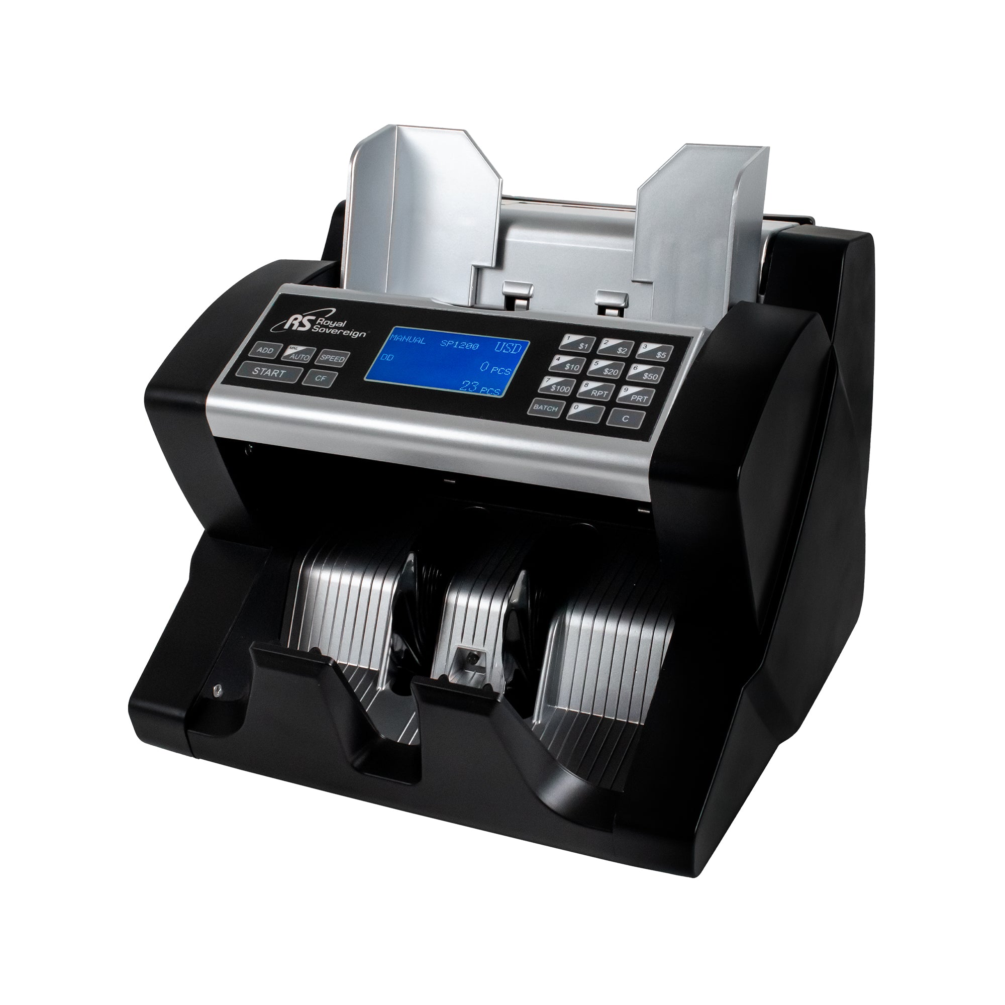 RBC-ED350, Bill Counter with Value Detection, Counterfeit Identification