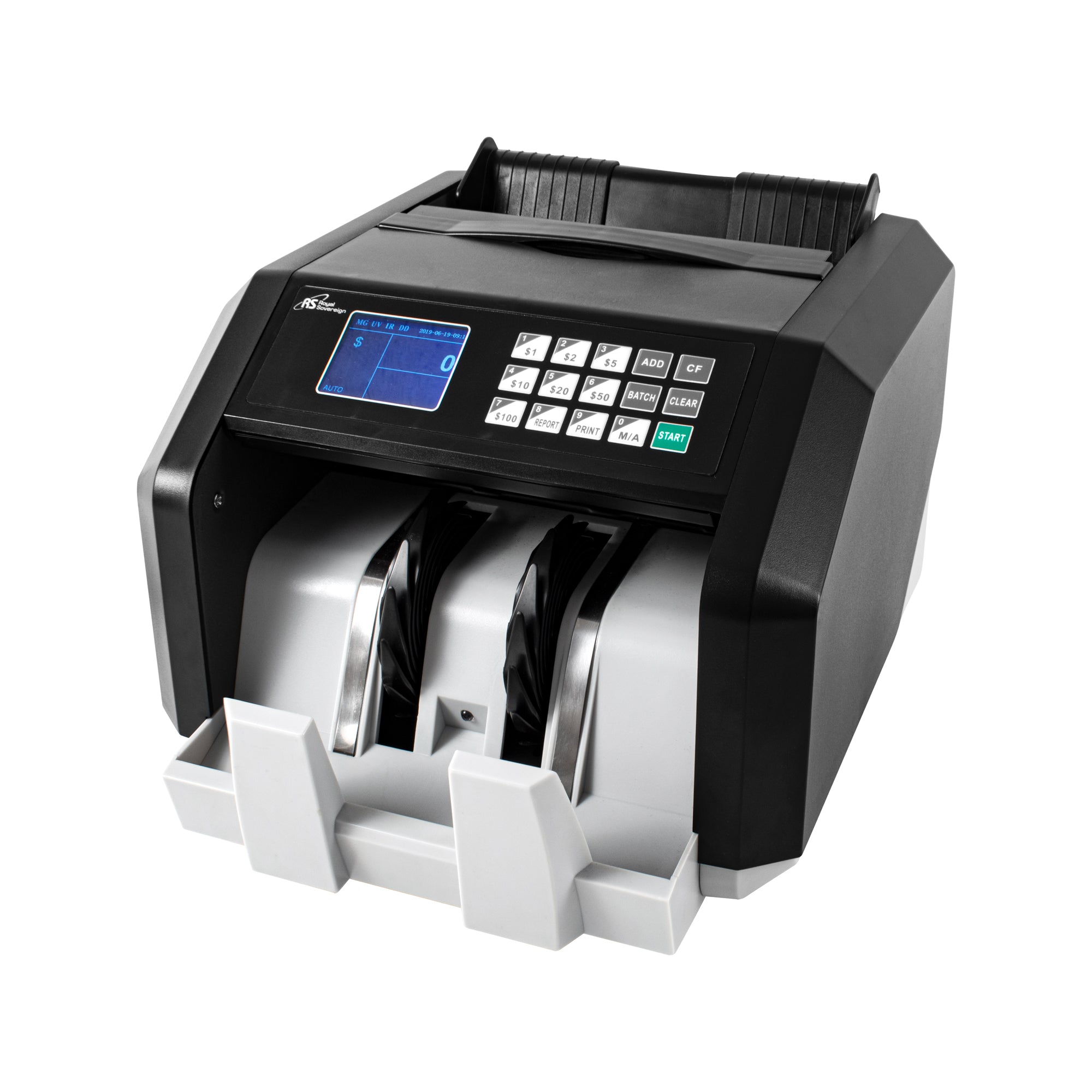 RBC-ES250, Bill Counter with Value Detection, Counterfeit Identification
