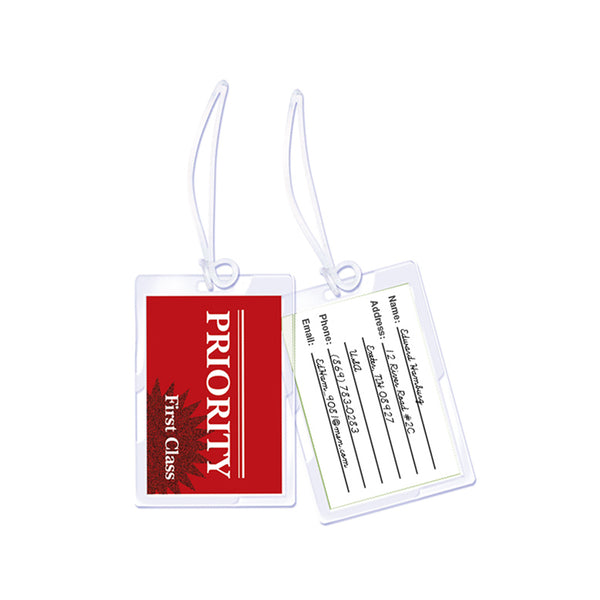 RF05LUGL0025, Thermal Laminating Pouches, Luggage Tag Size