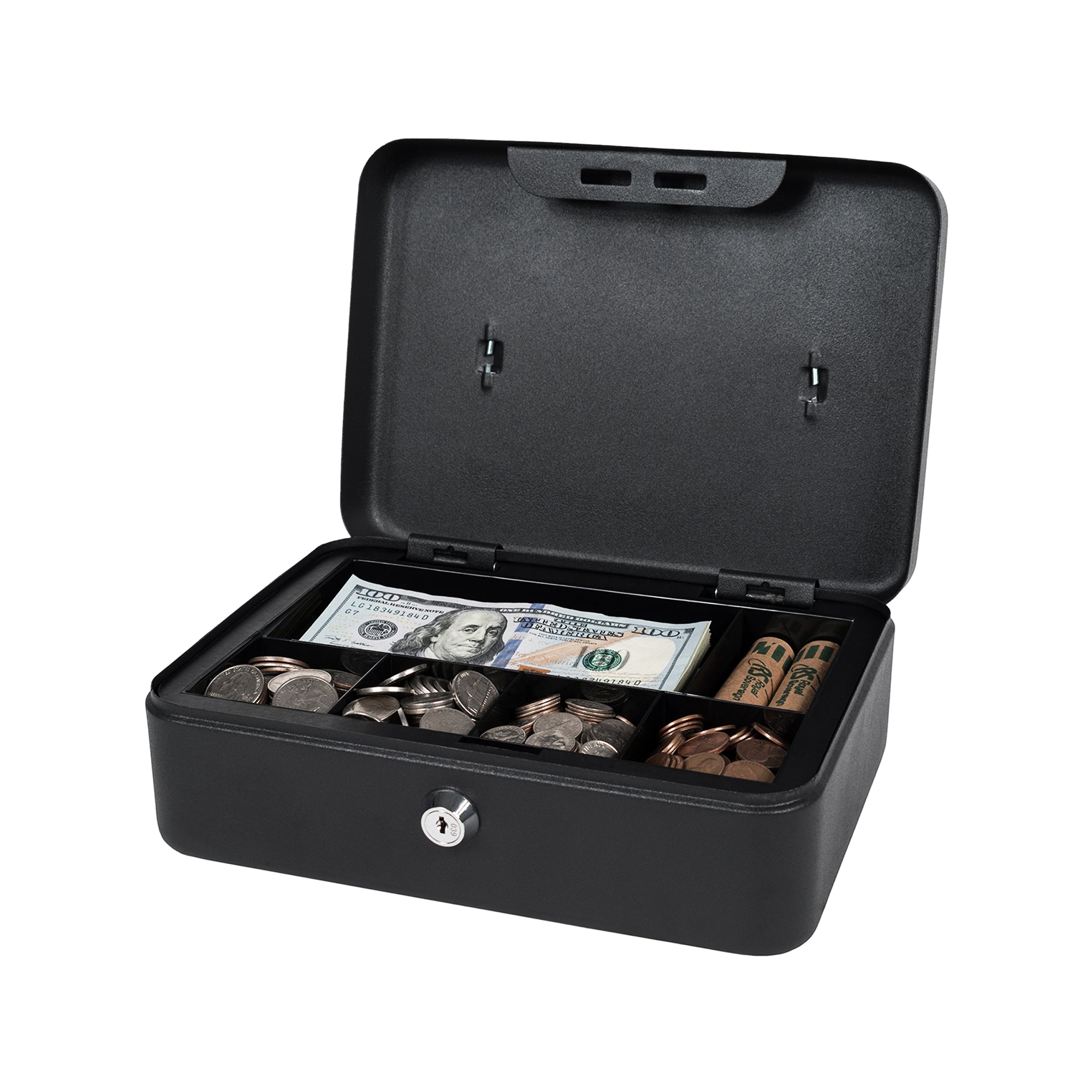 RSCB-200, Full-Size Cash Box, Extra Storage Tray