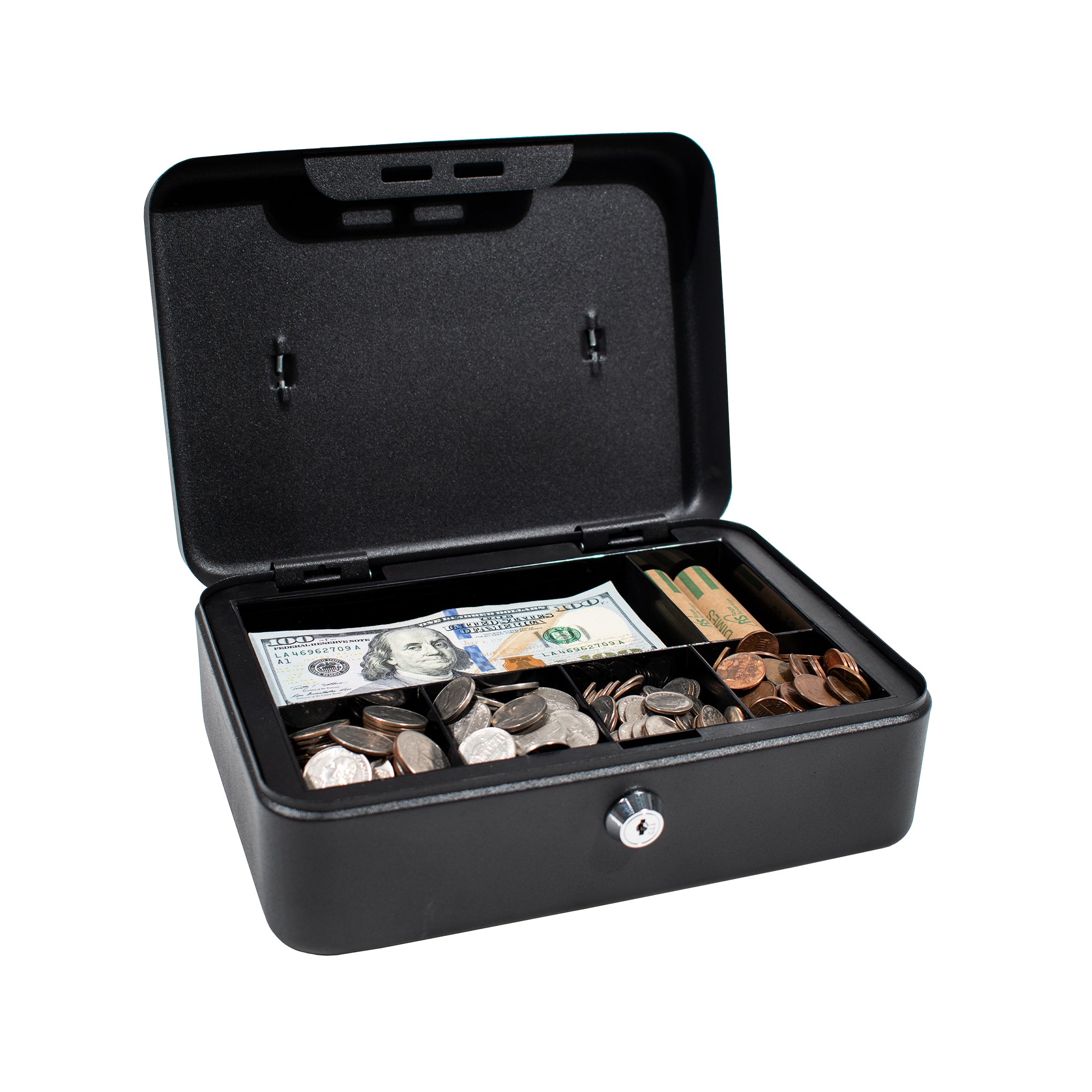RSCB-200, Full-Size Cash Box, Extra Storage Tray